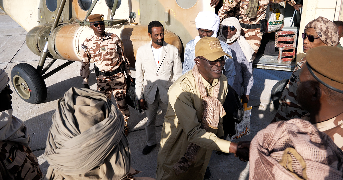 Dr Boukar Michel visite la province du lac Tchad