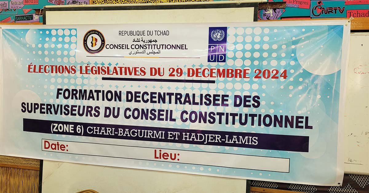 Formation des superviseurs du Conseil Constitutionnel